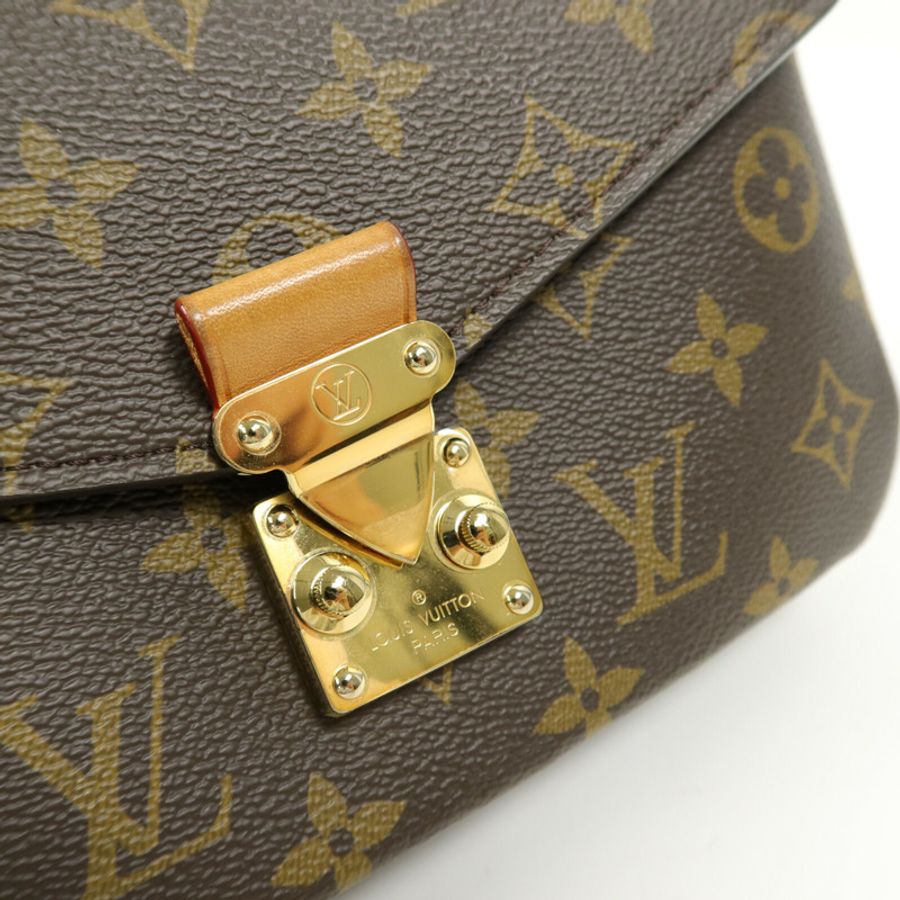 LOUIS VUITTON Monogram Pochette Metis East West手挽肩背兩用袋-5