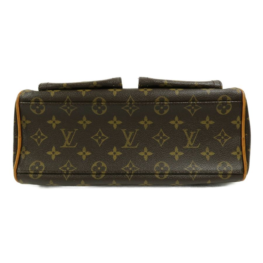 LOUIS VUITTON Monogram Manhattan PM手挽袋-3