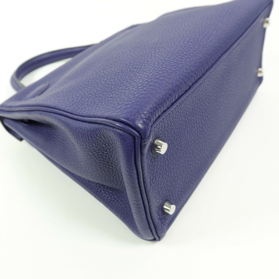 HERMES Taurillion Clemence皮革Kelly 28手挽肩背兩用袋Cassis-16