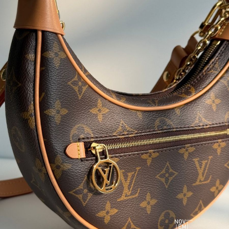 99新🆕 Louis Vuitton 路易威登 Loop 老花碗豆包-2