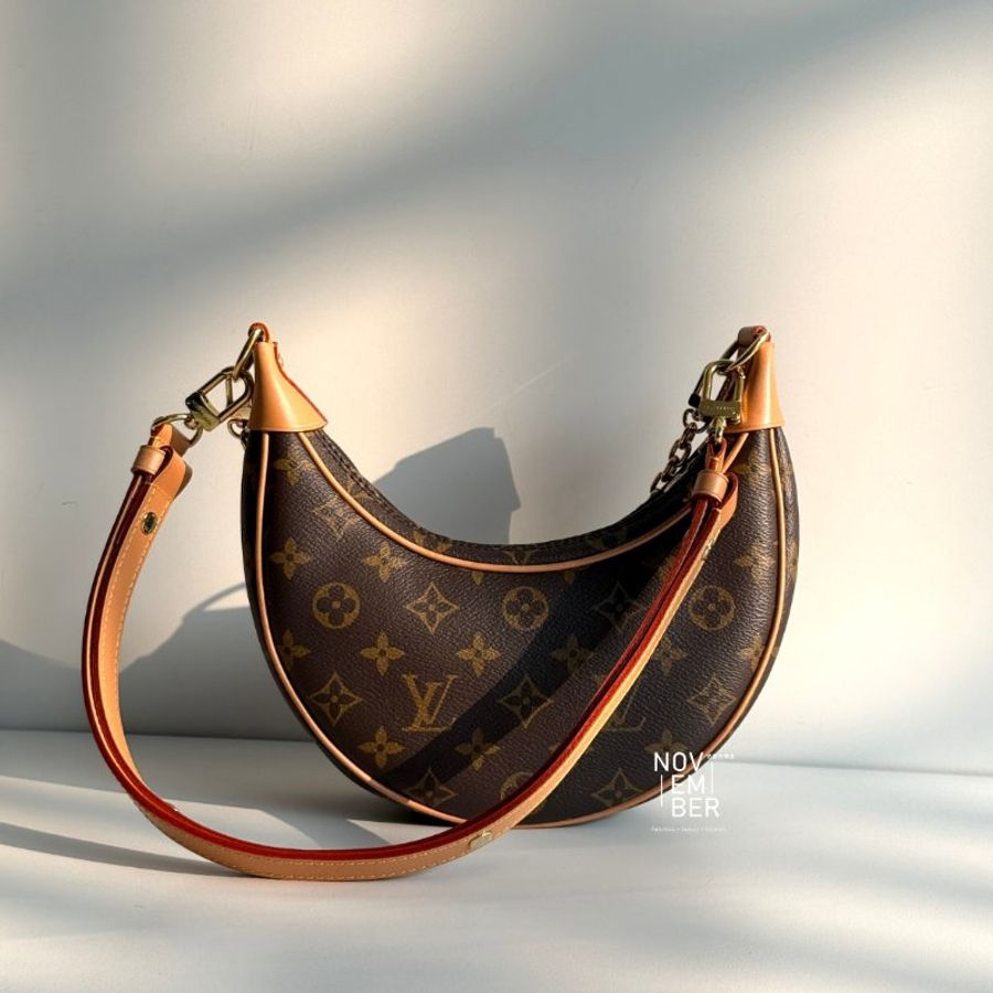 99新🆕 Louis Vuitton 路易威登 Loop 老花碗豆包-5