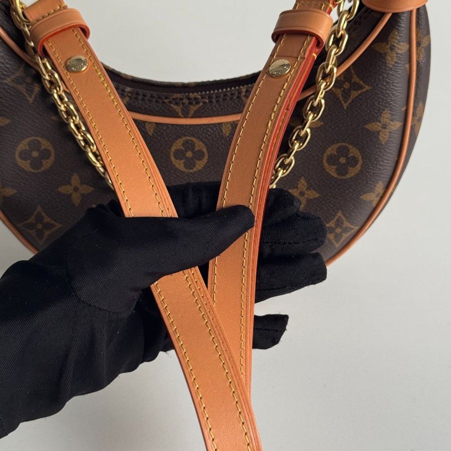 99新🆕 Louis Vuitton 路易威登 Loop 老花碗豆包-6