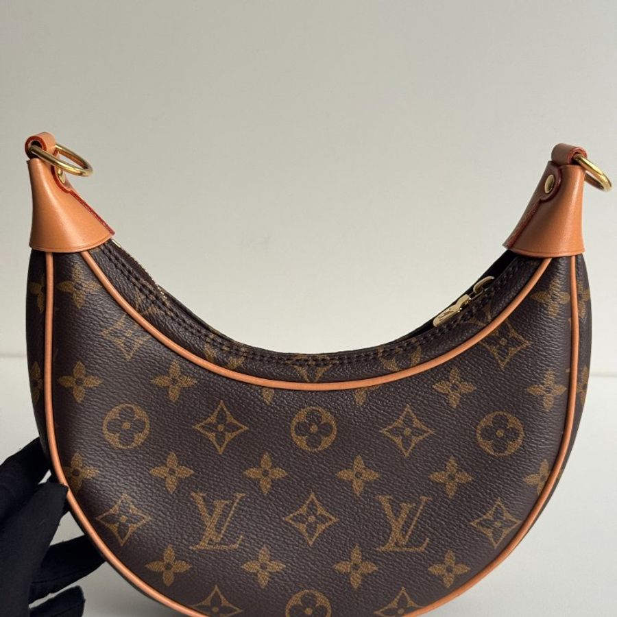 99新🆕 Louis Vuitton 路易威登 Loop 老花碗豆包-9