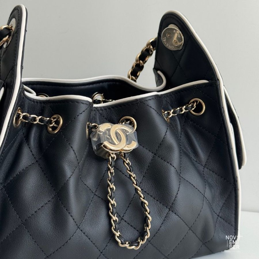 全新🆕 Chanel 香奈兒 25 Bag mini 熊貓配色-2