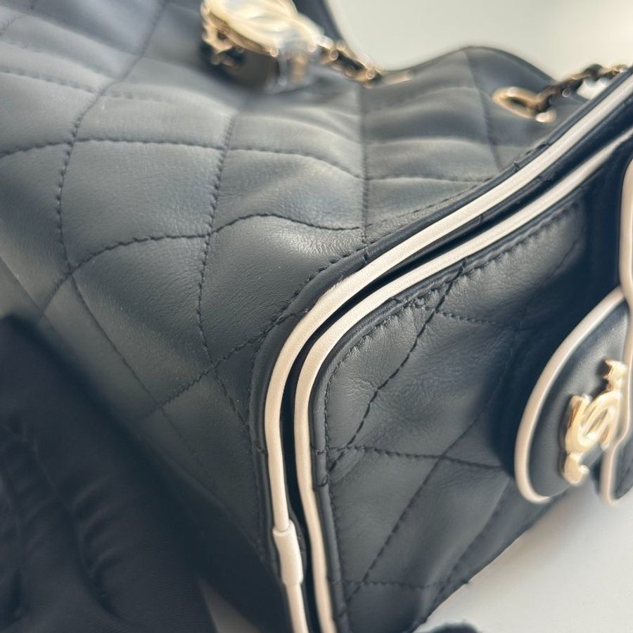 全新🆕 Chanel 香奈兒 25 Bag mini 熊貓配色-12