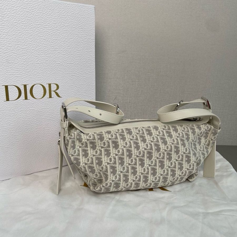 ✨Dior迪奧|D-Journey小號飯盒包 灰色老花|26年99新-2