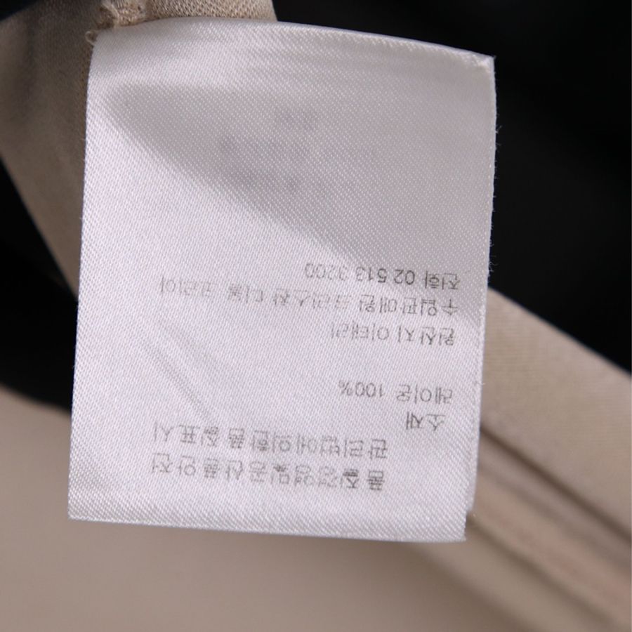 Dior裸粉金色扭结短袖连衣裙-25