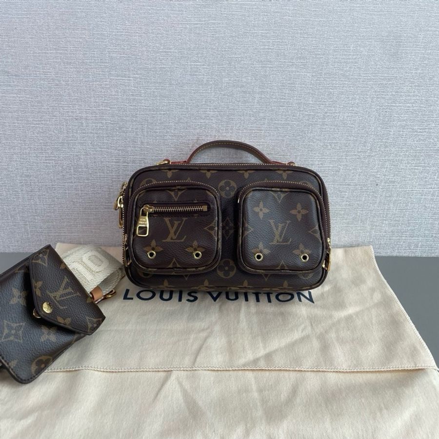👜LV路易威登|Utility Crossbody炸藥包|98新芯片款-1