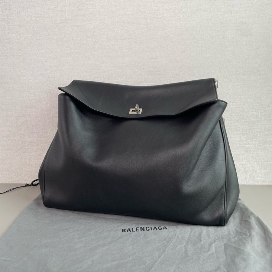✨Balenciaga巴黎世家|25新款Rodeo messenger郵差黑銀大號|98新-3