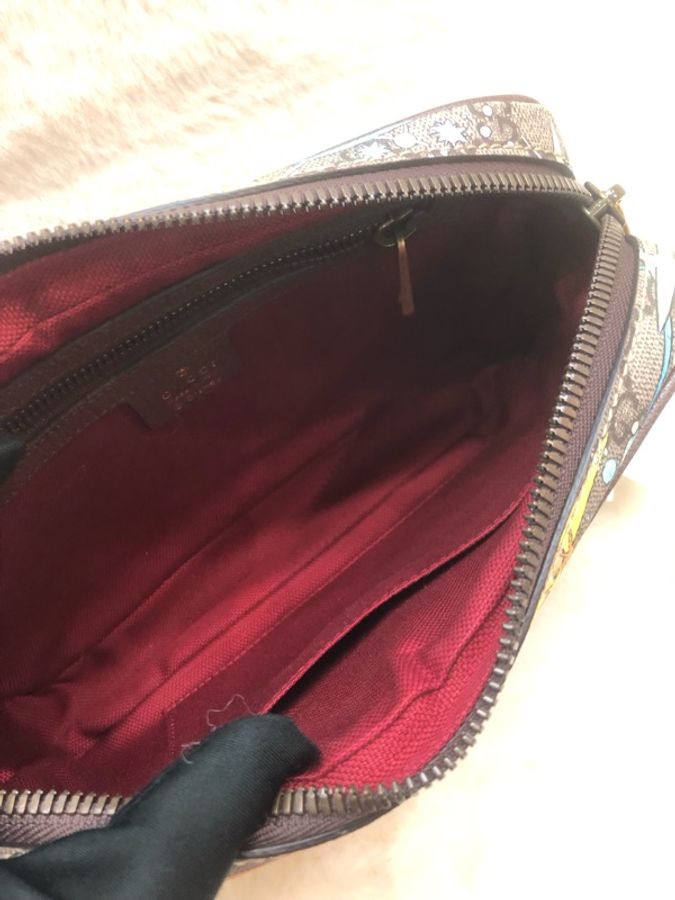 Gucci 唐老鴨限定款 相機袋 XC617-16