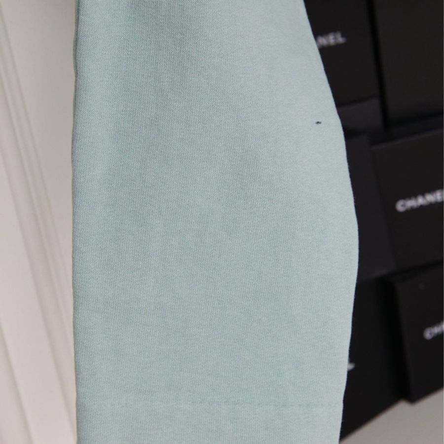 Acne Studios 湖水蓝圆领长袖crop段卫衣上衣外套-27
