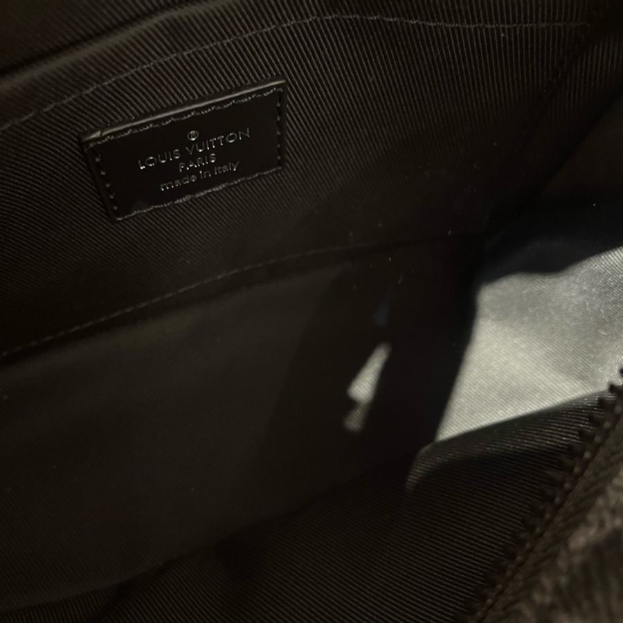 Louis Vuitton黑灰字花 Mini Soft Trunk-7