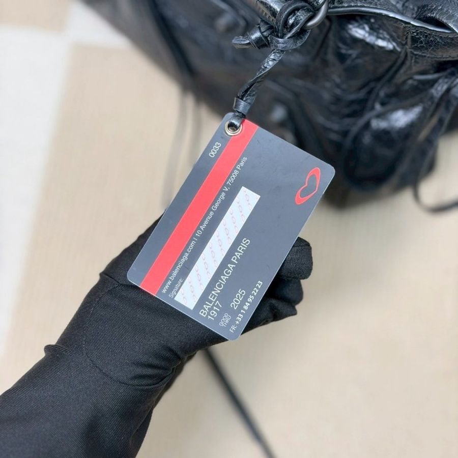🏷Balenciaga 巴黎世家.Le City 保齡球機車包 七夕限定/客人寄賣-16