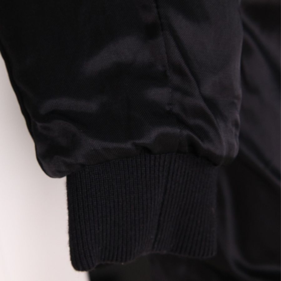 YSL黑白羊毛拼接棒球服夹克外套-24