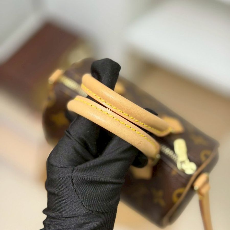 (絕版美品!稀有釋出✨)🏷LV 路易威登.Nano Speedy M61252-19