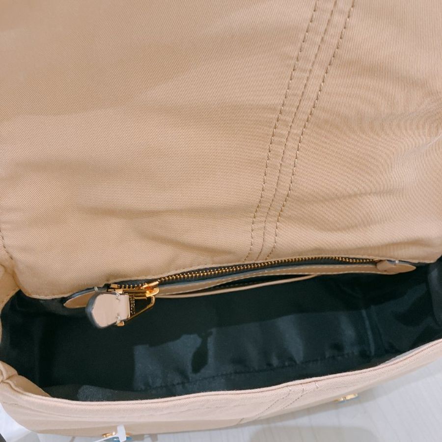 TK2081 Moschino 莫斯奇諾風褸形狀肩帶包包 Tan Trench Details Biker Bag Beige-20
