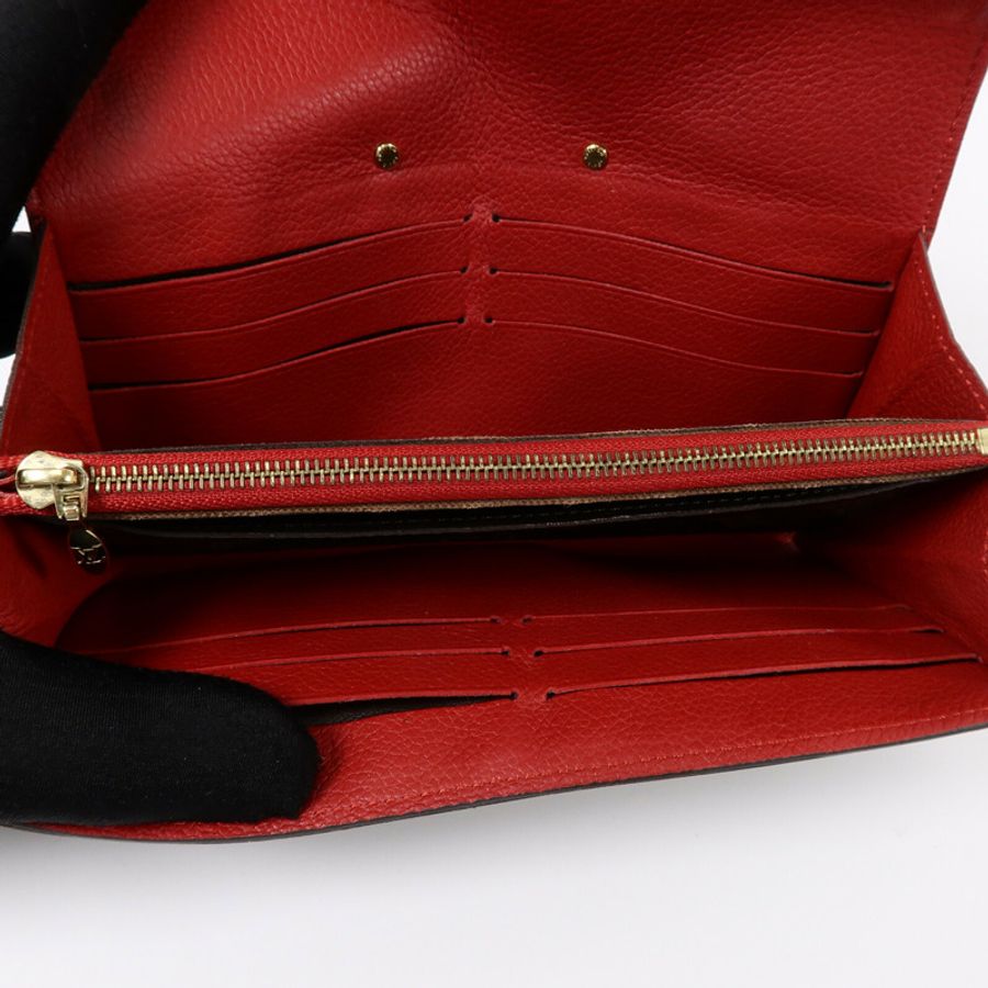 LOUIS VUITTON Monogram Portefeuille Pallas Long Wallet金扣長錢包-5
