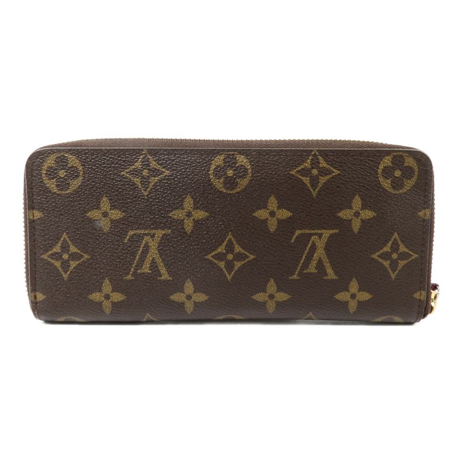 LOUIS VUITTON Monogram Clemence Wallet金扣長錢包-1