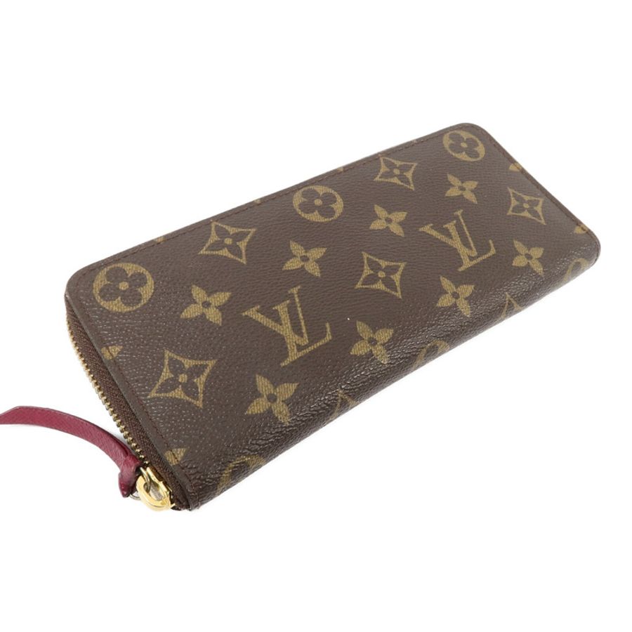 LOUIS VUITTON Monogram Clemence Wallet金扣長錢包-2
