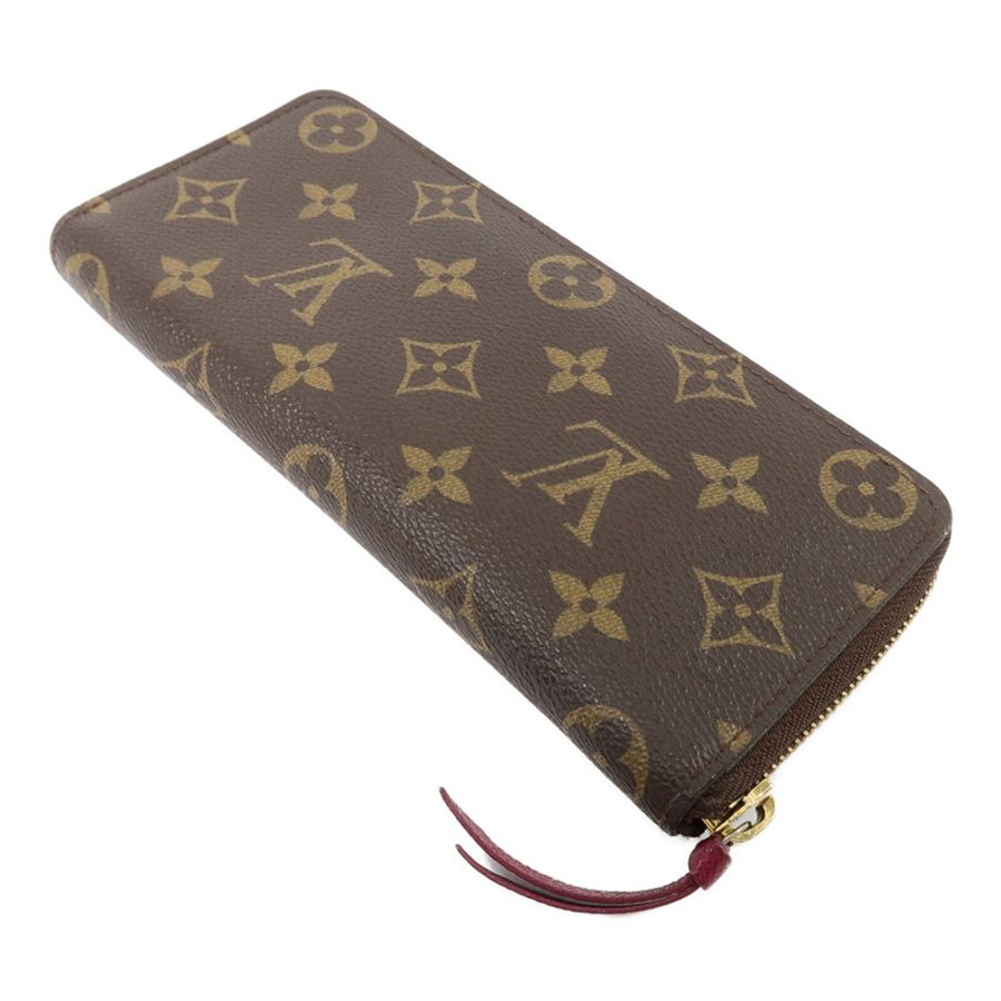 LOUIS VUITTON Monogram Clemence Wallet金扣長錢包-3
