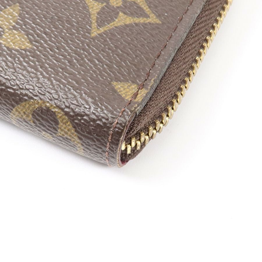 LOUIS VUITTON Monogram Clemence Wallet金扣長錢包-8