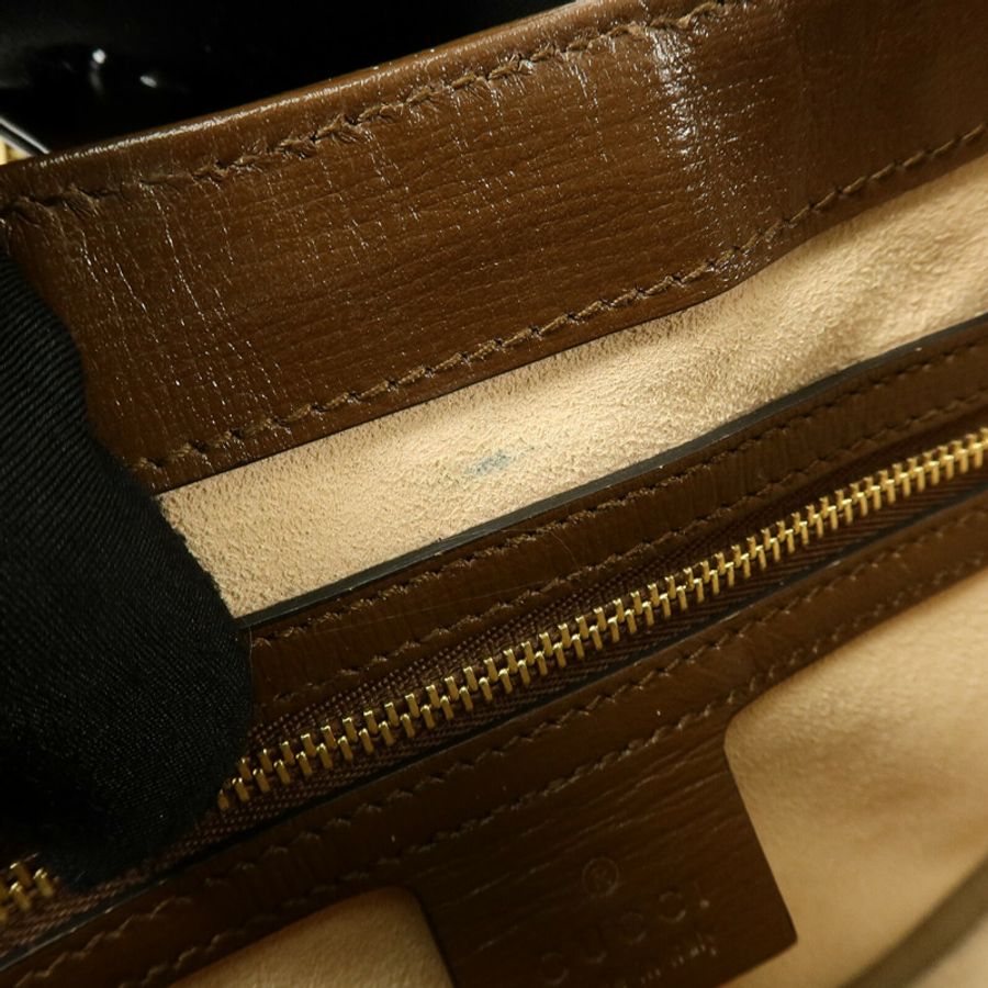 GUCCI 塗層帆布Jackie 1961 Small手挽肩背兩用袋-14