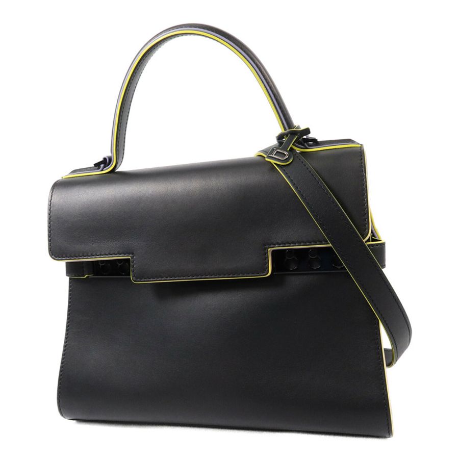 Delvaux 牛皮皮革Tempete MM手挽肩背兩用袋-2