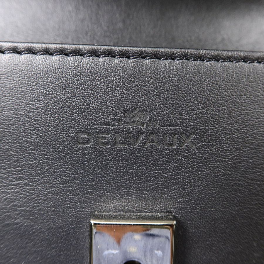 Delvaux 牛皮皮革Tempete MM手挽肩背兩用袋-5