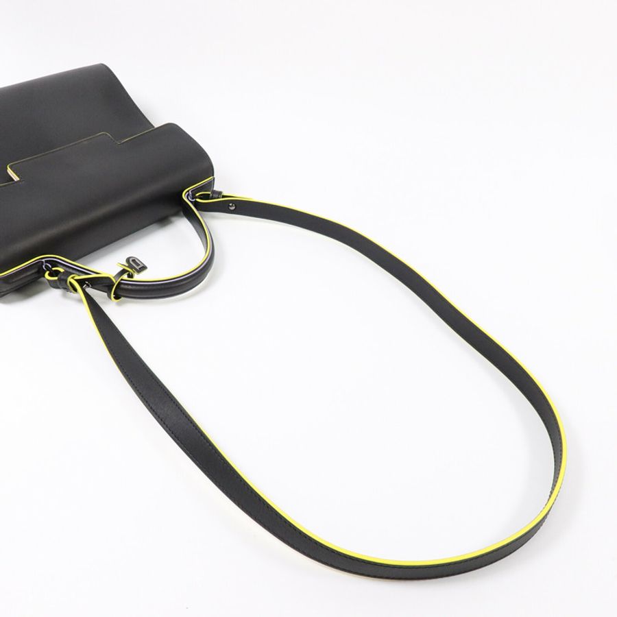 Delvaux 牛皮皮革Tempete MM手挽肩背兩用袋-6