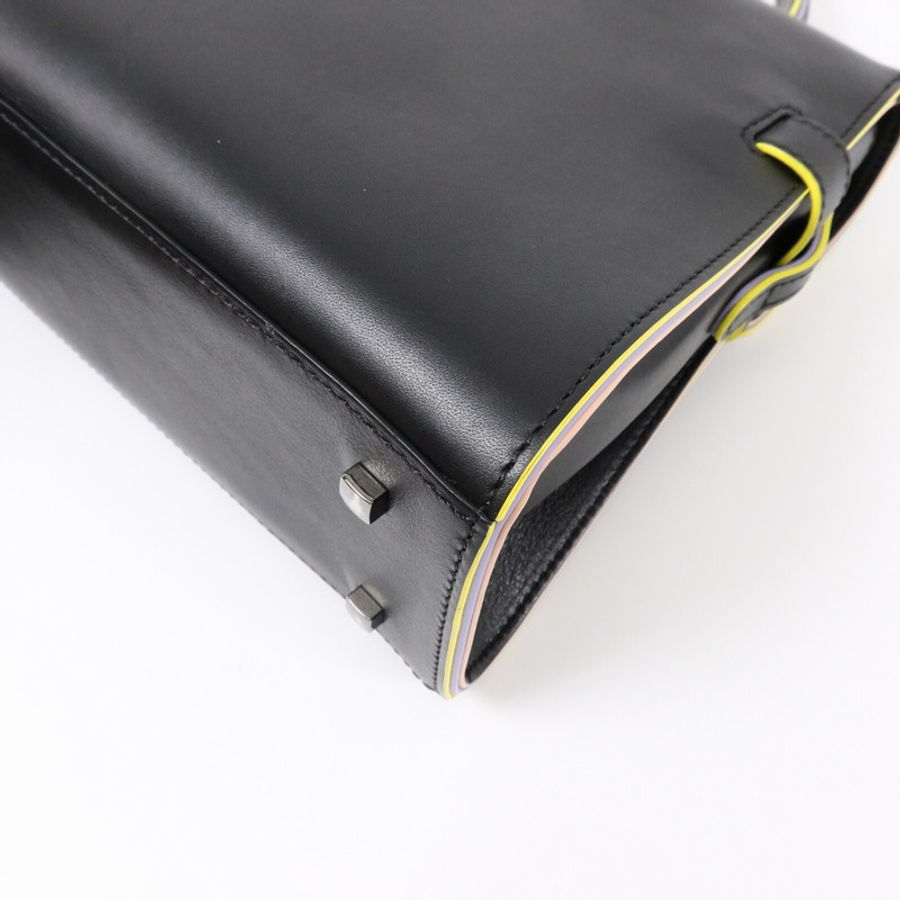 Delvaux 牛皮皮革Tempete MM手挽肩背兩用袋-10