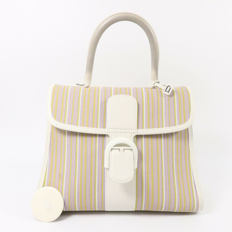 Delvaux Toile de Cuir Brillant MM手挽袋-8