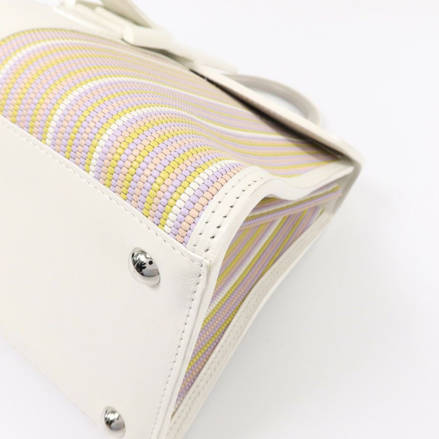 Delvaux Toile de Cuir Brillant MM手挽袋-9