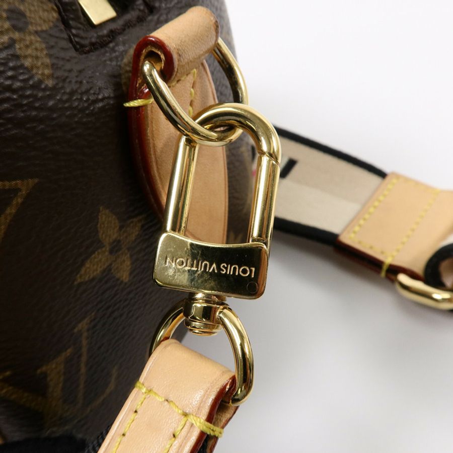 LOUIS VUITTON Monogram Speedy Bandouliere 20手挽肩背兩用袋-15