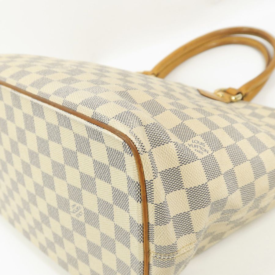 LOUIS VUITTON Damier Azur Saleya MM手挽袋-11