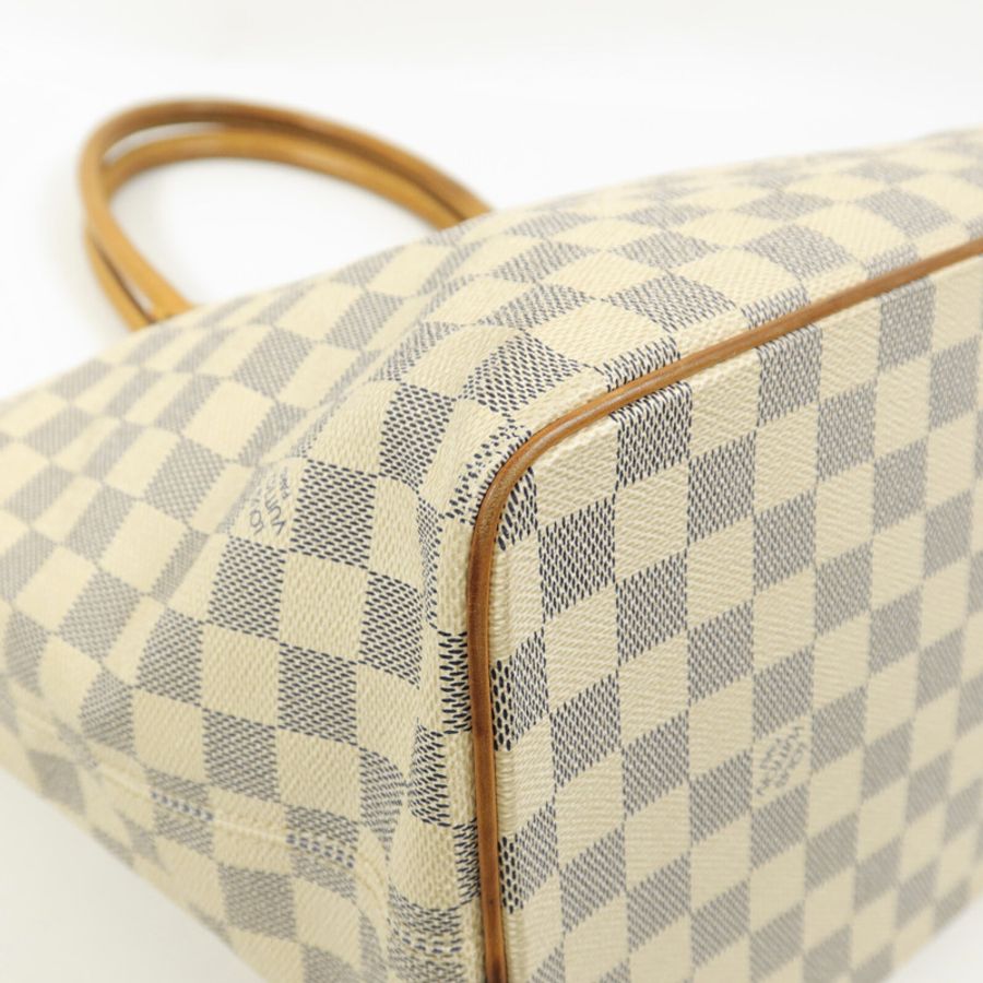 LOUIS VUITTON Damier Azur Saleya MM手挽袋-12