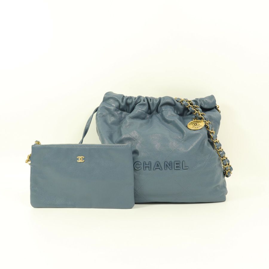 CHANEL Chanel 22 Small鏈帶肩背袋-16