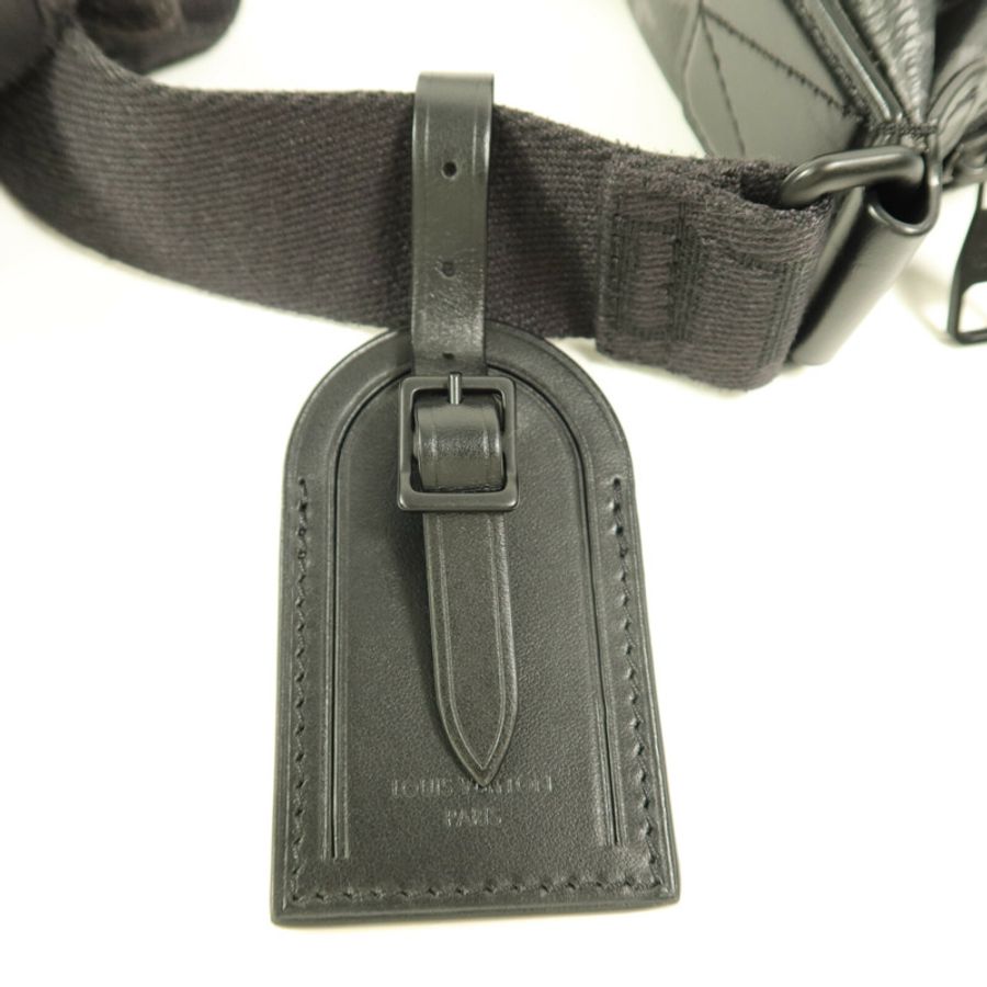 LOUIS VUITTON Monogram Eclipse Hamac Bag PM肩背袋-6