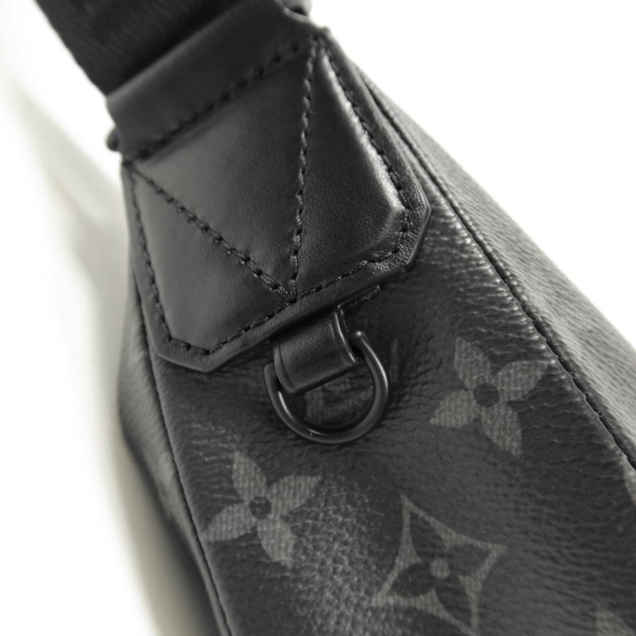 LOUIS VUITTON Monogram Eclipse Hamac Bag PM肩背袋-10