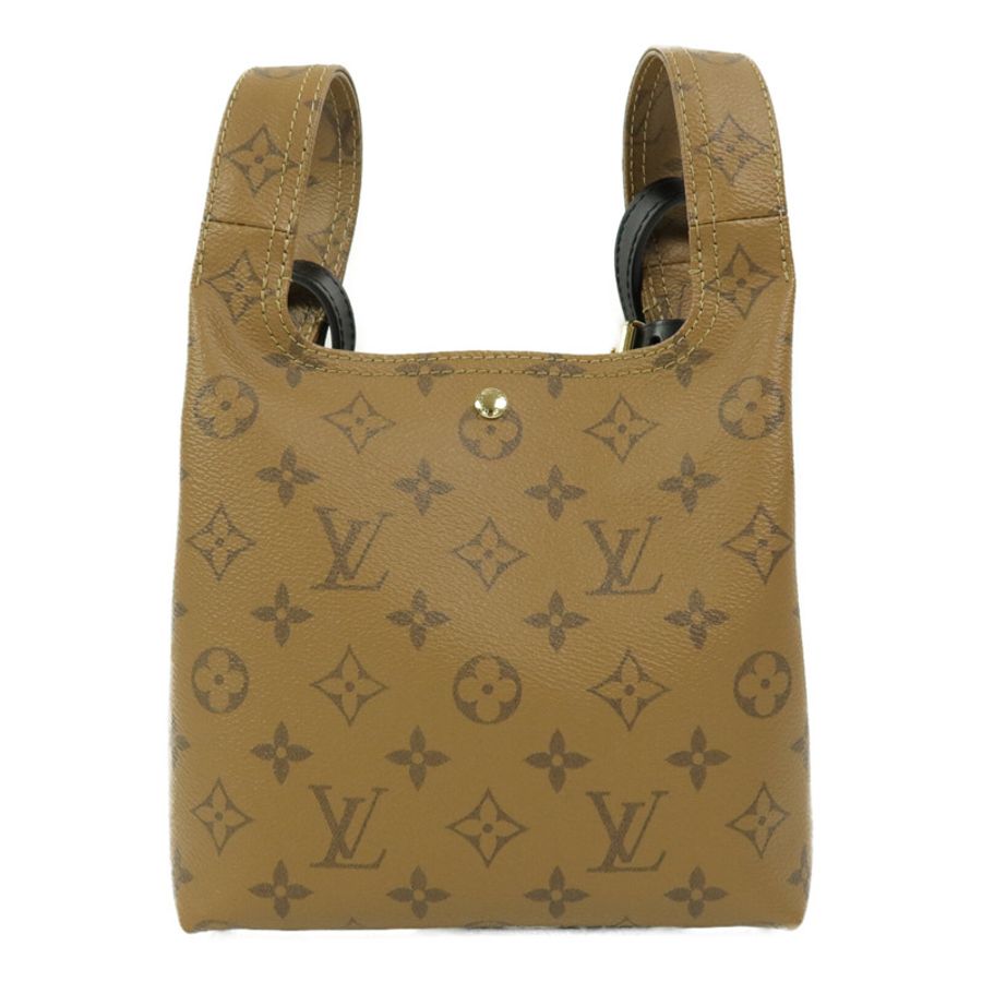 LOUIS VUITTON Monogram Reverse Atlantis BB金扣手挽肩背兩用袋-1