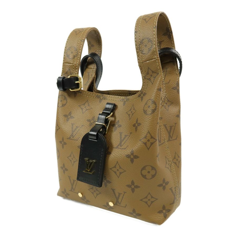 LOUIS VUITTON Monogram Reverse Atlantis BB金扣手挽肩背兩用袋-2