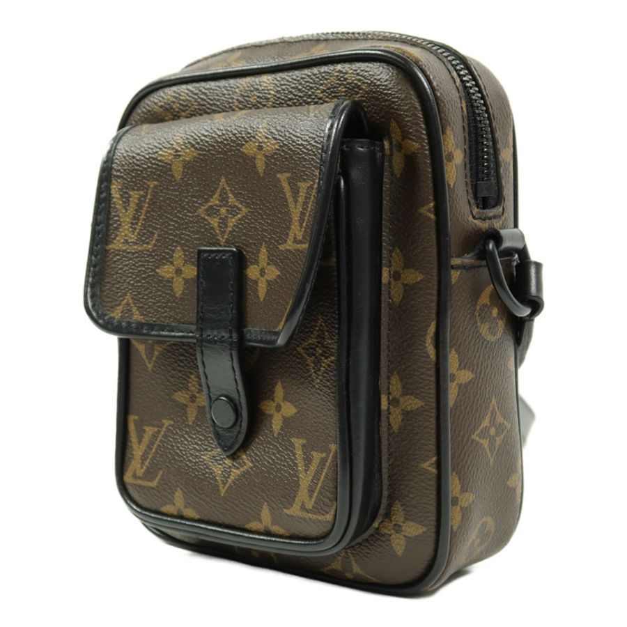 LOUIS VUITTON Monogram Macassar Christopher Wearable Wallet肩背袋-2