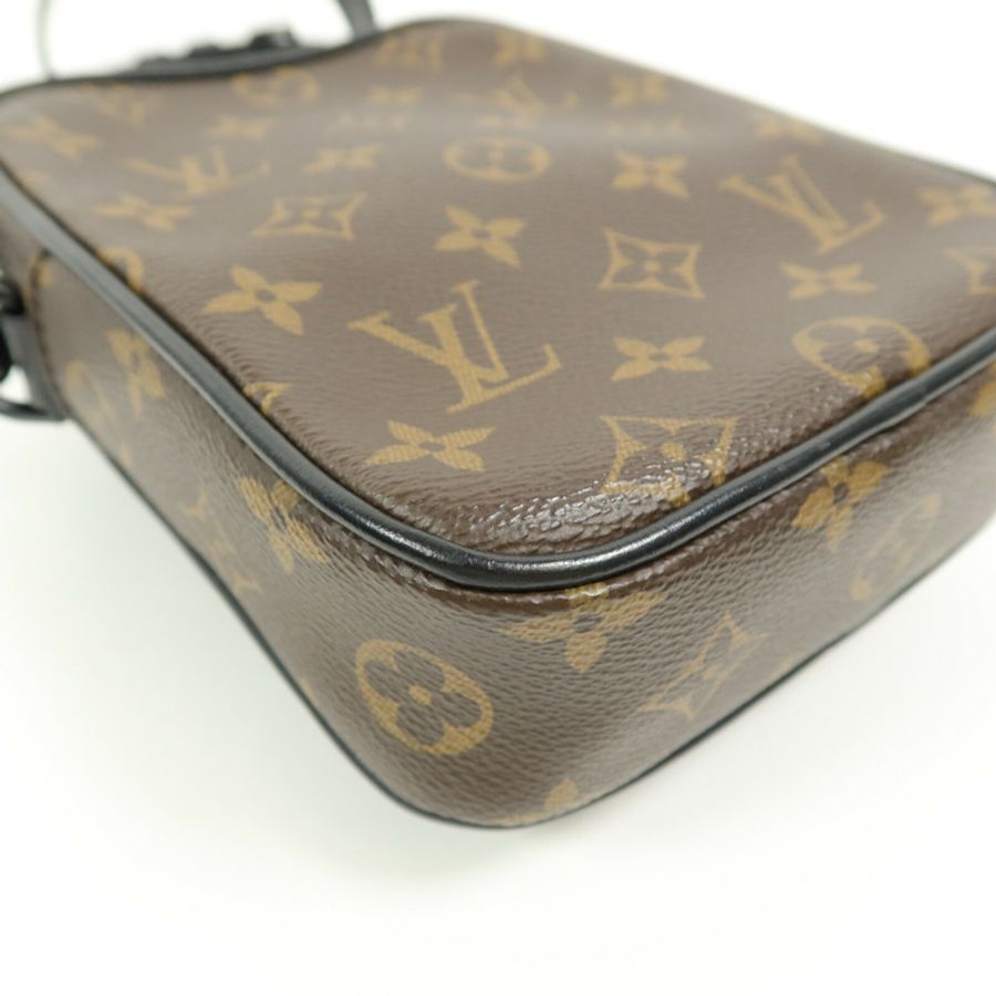 LOUIS VUITTON Monogram Macassar Christopher Wearable Wallet肩背袋-13