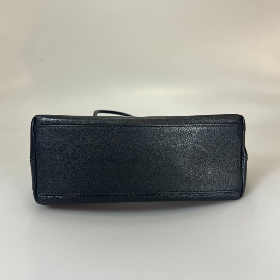 BALENCIAGA 531546 黑白字母兩用包-4