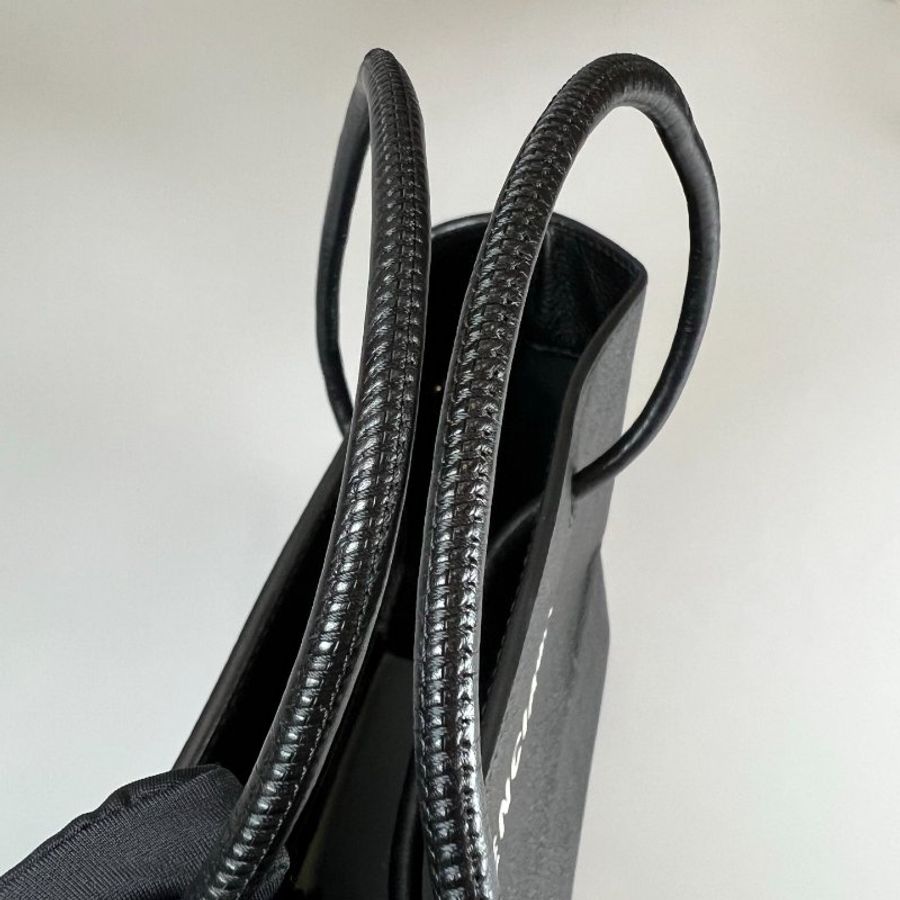 BALENCIAGA 531546 黑白字母兩用包-8
