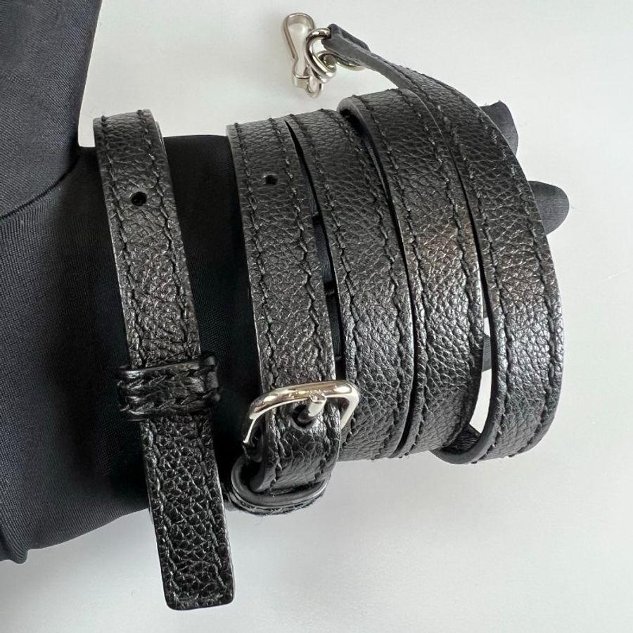 BALENCIAGA 531546 黑白字母兩用包-9