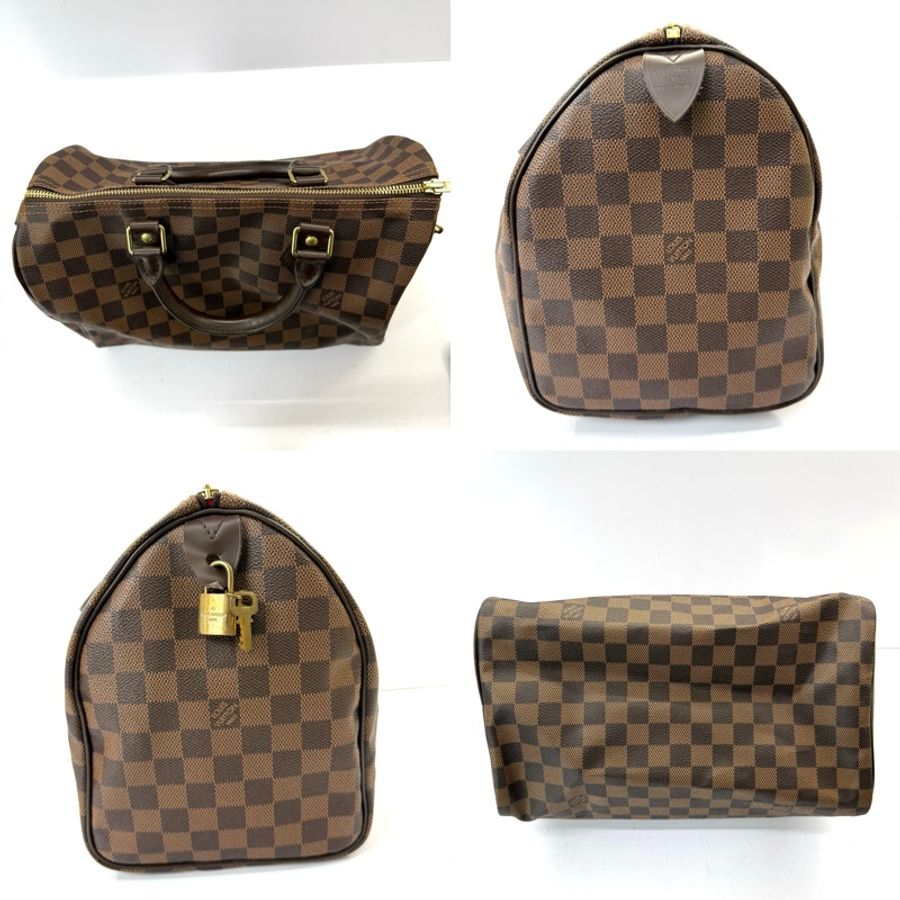 LOUIS VUITTON 路易威登 棋盤格SPEEDY 30 N41531-3