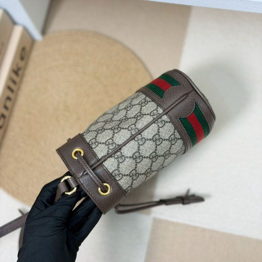 🏷Gucci 古馳.Ophidia 老花水桶包-3
