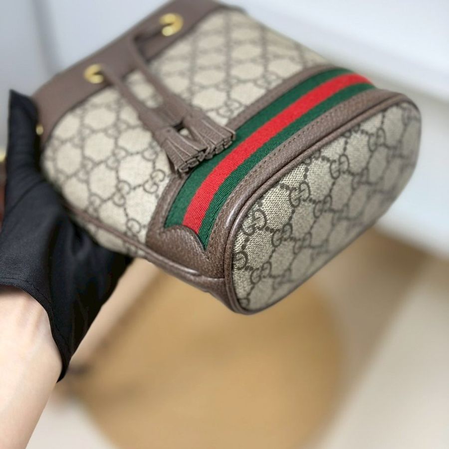 🏷Gucci 古馳.Ophidia 老花水桶包-4