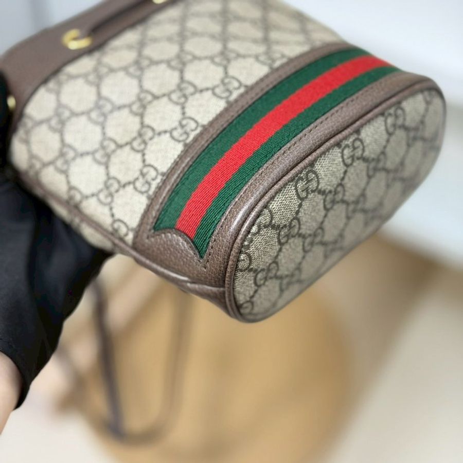 🏷Gucci 古馳.Ophidia 老花水桶包-6