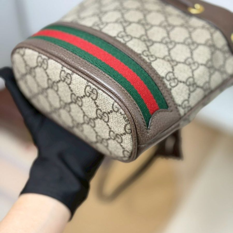 🏷Gucci 古馳.Ophidia 老花水桶包-7